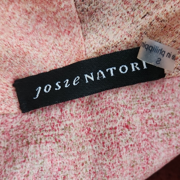 Josie Natori Natorius Collection Silk top - Size Small - Picture 4 of 9
